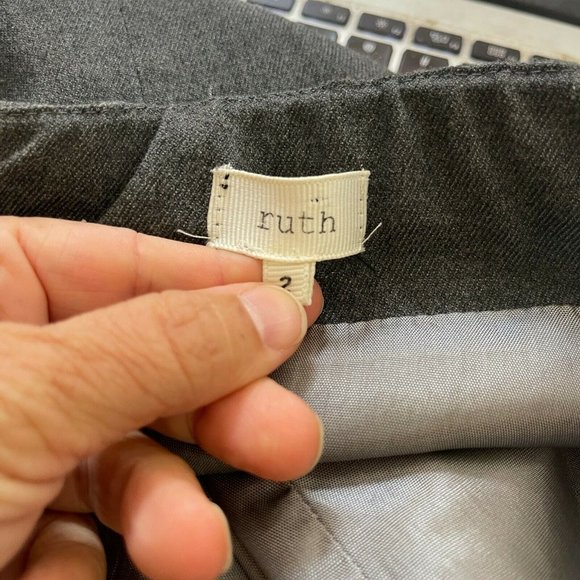 Ruth Strapless Mini Dress Gray Size 2 - Picture 7 of 8